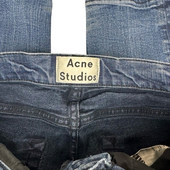 Acne Studio Ace Navy Cash 27 - Picture 7 of 8